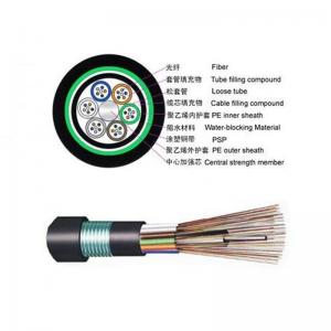 GYTS 6 Core Loose Tube Optical Fiber Cable For Telecommunication manufacture  directly
