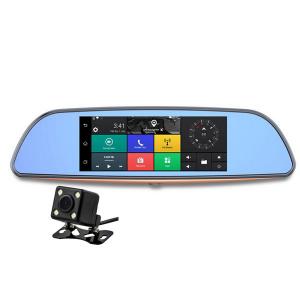 China 3G 7 inch 1080P Android car camera black box dvr rearviewmirror with remote monitoring wholesale