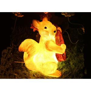 LED squirrel modeling lights resin waterproof landscape animal outdoor park lamp