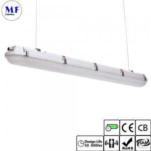 China 2FT 4FT 5FT LED Tri Proof Light Vapor Tight Light Fixture Waterproof IP66 20W 40W 60W For Tunnel Railway Train Station supplier