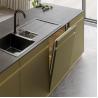 China Waterproof Kitchen Furniture Modern Design Kitchen Cabinets PVC Kitchen Cabinets wholesale