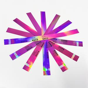 Laser Glitter Party Wristbands Unisex Plastic Decorative For Events