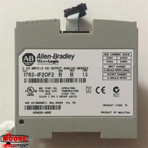 1762-IF20F2 1762IF20F2  Allen Bradley MicroLogix 1200 series module. It is an Analog Input-Output (I/O) module.