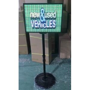 P5 Customized SDK LED Display SMD2121 LED Banner Board With Stand