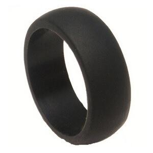 China Men'S Black Custom Silicone Wedding Rings Medical Grade Or Food Grade supplier