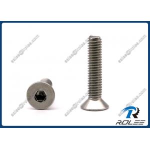 304/316/A2/A4 Stainless Steel Flat Head Allen Socket Cap Screw