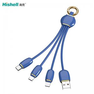 China Anti Oxidation Colored Mobile Phone USB Cables Multipurpose Length 15cm supplier