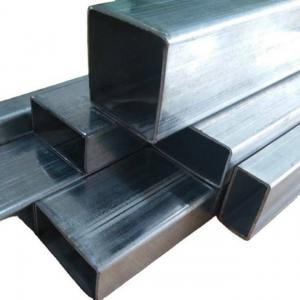 SS400 Galvanized Steel Square Tube 4mm 5 Inch Galvanized Pipe