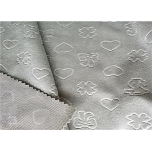 Super Short Plush Mink 200gsm Embossed Polyester Fabric