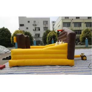 Customized Inflatable Sports Games Blow Up Riding Bull Rodeo Machine