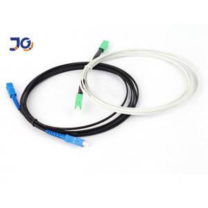 China 10m Length FTTH G657A1 SC Fiber Optic Patch Cord supplier