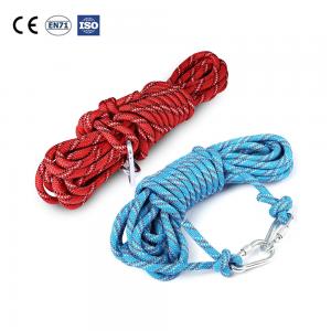 China Customizable CE Mountain Climbing Rope with Hook Temperature Resistance up to 120C Max supplier
