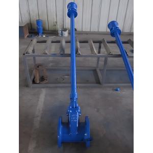 Flanged Electric Actuator Wedge Gate Valve For BS5163 Design Standard