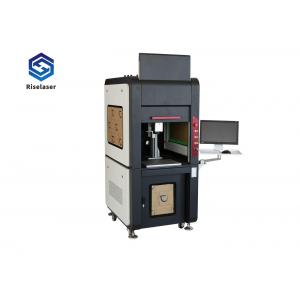 Small Enclosed 3d Fiber Laser Marking Machine Gold Silver Jewelry