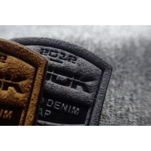 3D Snow Suit Micro Fiber Woven Clothing Labels Embossed Patches