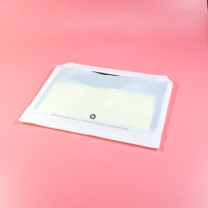 China 生物分解性 透明性 ガラスの紙 ワックス紙 カスタム プリント 服袋 靴下 服 Tシャツ 梱包 wholesale
