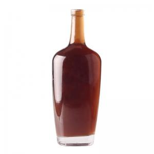 Glass Body Material Wine Glass Bottle for Customized Unique Liquor Packaging Design