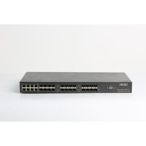 Super Thin 16 1000M SFP 8 Combo Uplink Optical Bypass Switch 24 Port