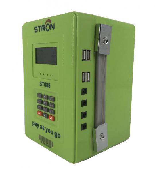 50HZ Pay As You Go Solar System , 18Ah Battery Solar Panel Charge Controller