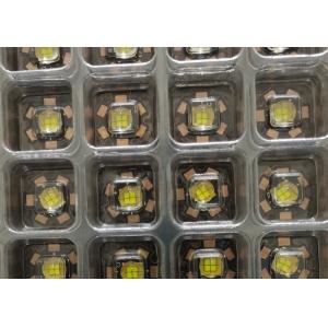 China High Current 850mA White 1W High Power LED Luminous Flux 900-1100lm supplier