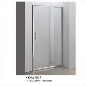 Bathroom Tempered Glass Frameless Shower Doors Easy Installation Customerized Size