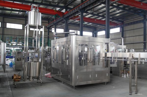 Rotary Type Vegetable Bottling Juice Equipment Beverage Bottle Filler Machine