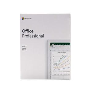 Microsoft Certified Office 2019 Professional Plus Key Card Operating System