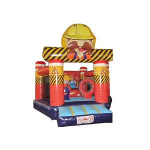China New Construction workers inflatable bouncer inflatable construction site jump house for sale supplier