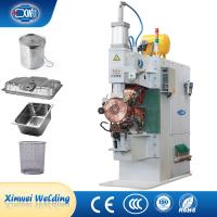 China Horizontal Stainless Steel Water Tank Resistance Rolling Seam Welder Welding Machine on sale
