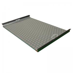 Oilfield Brandt Hook Strip Flat Shale Shaker Screen Three Layers