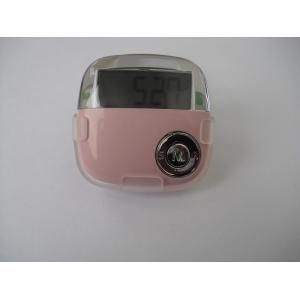 China DC1.5V Pink Calorie Counter Pedometer with CE, ROHS supplier