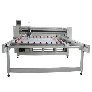 China High Efficiency Computer Quilting Machine Long Arm Quilting Machine 2800 Needle / Points supplier