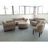 Small Fabric Chesterfield Sofa , Grey Fabric Chesterfield Sofa OEM Service