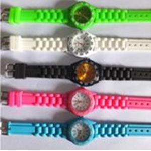 2013 Fashional style colorful silicon watch for promotion gifts