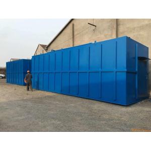 China 304SS Compact Wastewater Treatment System , 360T/D Containerized Sewage Treatment Plant supplier