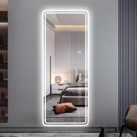 China Rectangular Bathroom Hardware Sets , Illuminated Full Body LED Dressing Mirror on sale