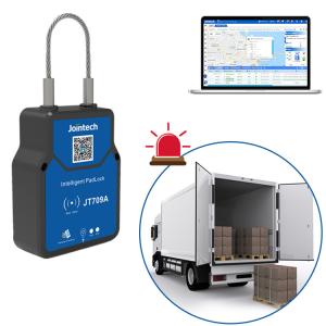 China Jointech JT709A Smart GPS GSM bloqueo con control remoto APP GPS bloqueo rastreador con alarma de manipulación supplier
