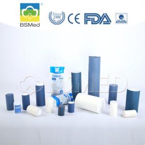 Paper Wrapped Sterile Soft Roll , Odorless Sterile Absorbent Cotton Roll