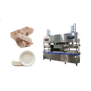 China Bleach Pulp Sheet Dry In Mould Machine To Make Paper Plate And Burger Container supplier