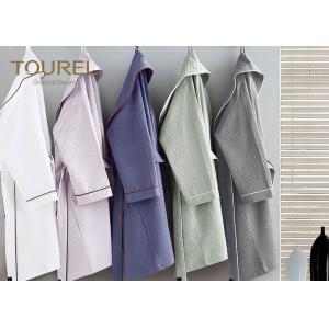 China Custom Polyester Plush Kimono Hotel Quality Bathrobes Soft Warm Fleece wholesale