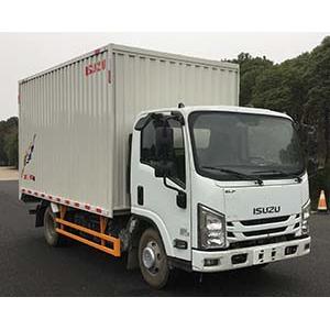 China 112KW 152HP Insulated Truck Box Transport Truck With Rear Lifting Tailgate supplier