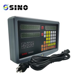 China SINO 2 Axis Digita Readout Test Instrument System SDS 2MS DRO Kits Glass Linear Scale For Milling Lathe TTL wholesale