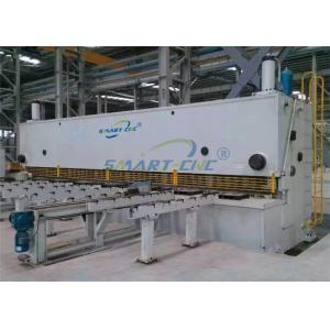 6000mm CNC Guillotine Shearing Machine Whole Steel Welded Structure