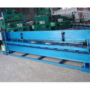 China Hydraulic Steel Plate Cutting Machine 0.8mm Thickness 380v 50hz 3 Phase supplier