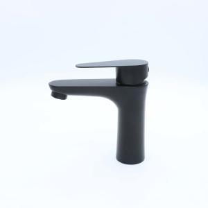 SONSILL Luxury Bathroom Sink Faucets Black Polished Surface
