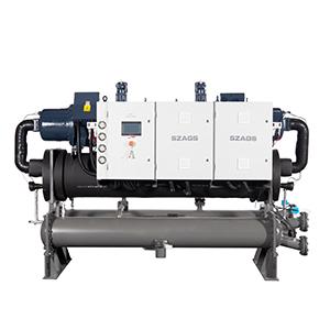 China 60hp Water-cooled Screw Type Chiller Use For Plastic Machine supplier