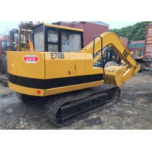 China Small Caterpillar E70B Midi Used Cat Excavator , Origin Weight 6900kg supplier