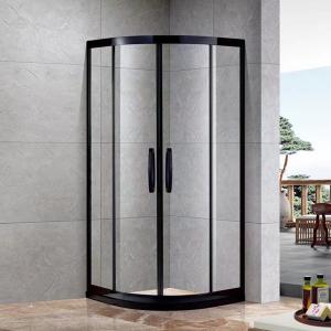 Aluminum Frame Bathroom Shower Cabinets Rectangular Shower Enclosure With Sliding Door