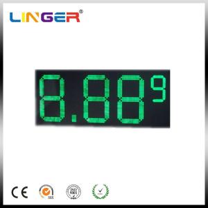 China sinal 110V do preço de gás do diodo emissor de luz de 10 8,889 7 segmentos ~ C.A. 240V 100000 horas de esperança de vida supplier