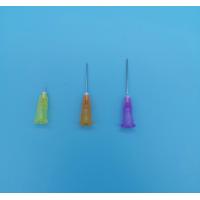 China Yellow Disposable Hypodermic Needles Syringe Out Diameter 0.9mm 20G on sale